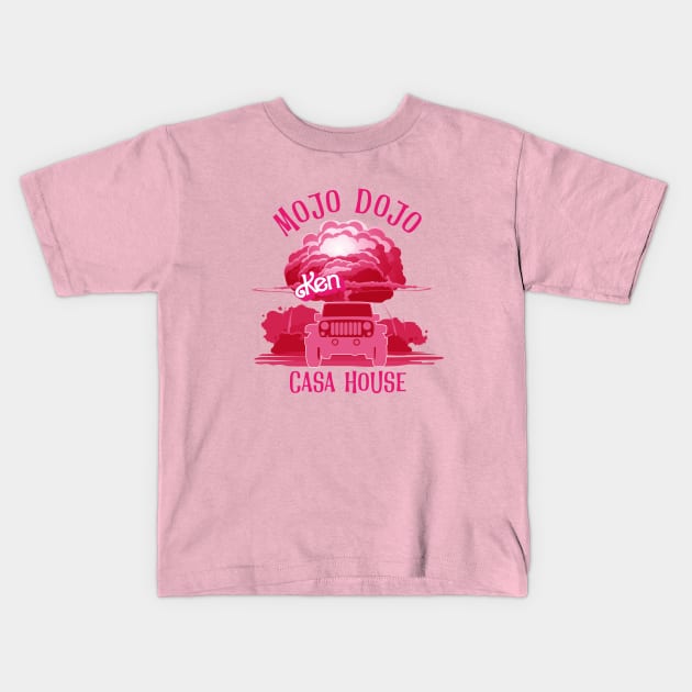 ken barbie - mojo dojo casa house Kids T-Shirt by LegendDerry